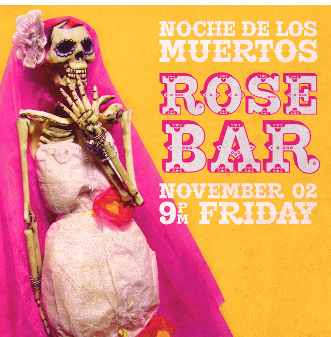 Rose Bar Flyer